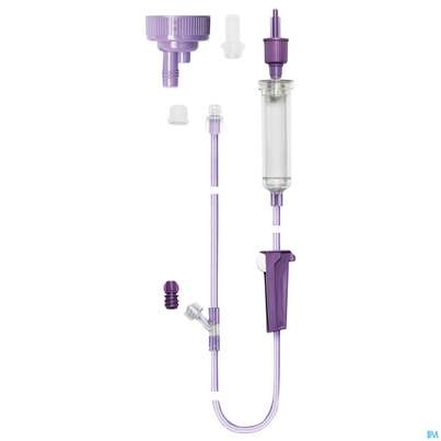 Sie sehen eine Packung Flocare Universal Ueberleitgeraet Enfit 30st, Produktbild: 02 Flocare Universal Ueberleitgeraet Enfit 30st, A-Nr.: 4355533 - 02
