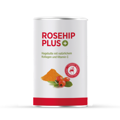 Sie sehen eine Packung Bio Hagebuttenpulver + Kollagen-Peptide & natürlichem Vitamin C, Produktbild: 01 Bio Hagebuttenpulver + Kollagen-Peptide & natürlichem Vitamin C, A-Nr.: 5936717 - 01