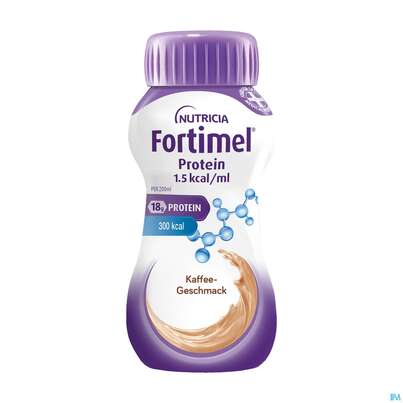 Fortimel/protein 200ml 1,5kcal Kaffee 24st, A-Nr.: 4303358 - 01
