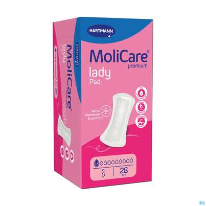 Inkontinenz Molicare Premium/lady Pad Tropfen 0,5 28st, A-Nr.: 4918574 - 04