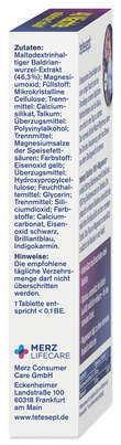 tetesept Baldrian 1000mg + Magnesium Tabletten 40 Stk, A-Nr.: 5954307 - 04
