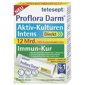 Tetesept Proflora Darm Intens Direkt Sticks 7ST, A-Nr.: 5830864 - 01