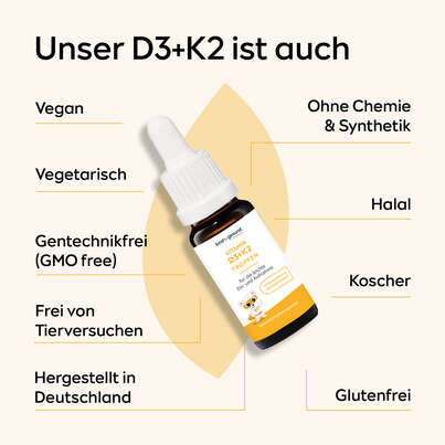 Vitamin D3+K2 Tropfen für Kinder, A-Nr.: 5940050 - 02