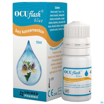 Augentropfen Ocuflash/blue O.konservierungsstoffe +euphrasia Officinalis 10ml, A-Nr.: 4306262 - 02