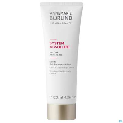 Sie sehen eine Packung Boerlind Anti/aging/system Absolute Reinigungsemulsion 841 120ml, Produktbild: 02 Boerlind Anti/aging/system Absolute Reinigungsemulsion 841 120ml, A-Nr.: 4175713 - 02