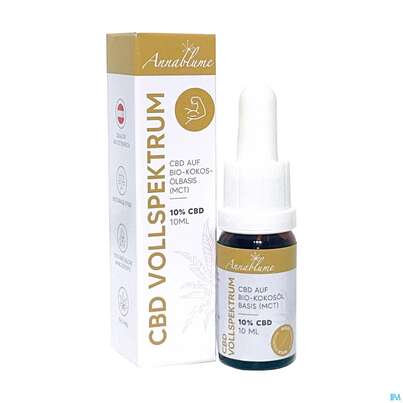Cbd Oel/annablume 10% Gold Premium 0,0% Thc 10ml, A-Nr.: 5307430 - 01