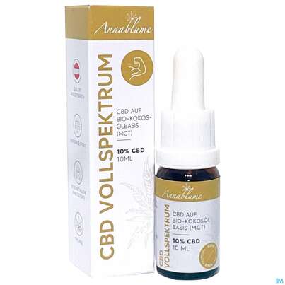 Cbd Oel/annablume 10% Gold Premium 0,0% Thc 10ml, A-Nr.: 5307430 - 02