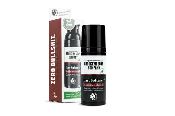 Sie sehen eine Packung Brooklyn Soap Company Bart Softener 50ml, Produktbild: 02 Brooklyn Soap Company Bart Softener 50ml, A-Nr.: 5672187 - 02