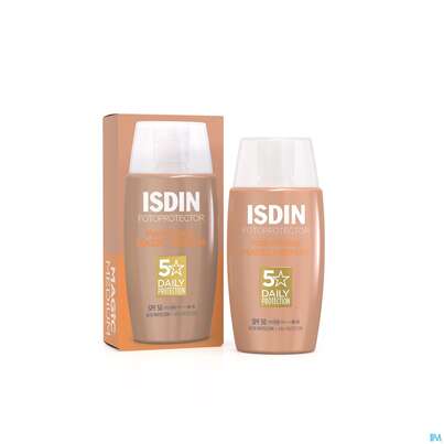 Sie sehen eine Packung Sonnenprodukte Isdin/fotoprotection Fusion Water Color Med Lsf 50 50ml, Produktbild: 06 Sonnenprodukte Isdin/fotoprotection Fusion Water Color Med Lsf 50 50ml, A-Nr.: 5570280 - 06
