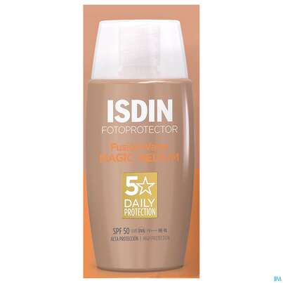 Sie sehen eine Packung Sonnenprodukte Isdin/fotoprotection Fusion Water Color Med Lsf 50 50ml, Produktbild: 11 Sonnenprodukte Isdin/fotoprotection Fusion Water Color Med Lsf 50 50ml, A-Nr.: 5570280 - 11