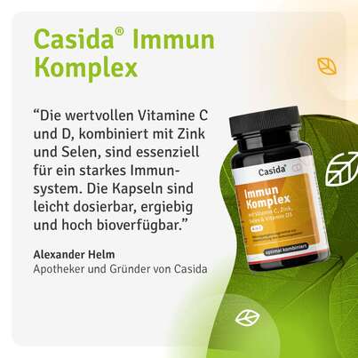 Sie sehen eine Packung Immun Komplex mit Vitamin C, Zink, Selen und Vitamin D3, Produktbild: 08 Immun Komplex mit Vitamin C, Zink, Selen und Vitamin D3, A-Nr.: 5820742 - 08