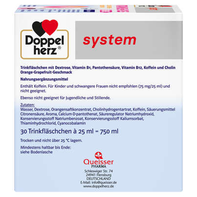 Doppelherz system VITAMIN B12 PLUS - LEISTUNG + ENERGIE + KONZENTRATION, A-Nr.: 3998909 - 03