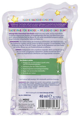 tetesept Kids Schaumbad Fred Faultier Gute Nacht 40ml, A-Nr.: 5664940 - 02
