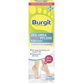 Burgit Urea Akut Fußcreme 75ml, A-Nr.: 5406161 - 01