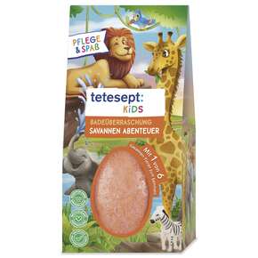 Tetesept Kids Badeüberraschung Savannen Abenteuer 1St., A-Nr.: 5954359 - 01