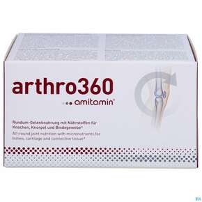 Amitamin Kapseln Arthro 360 B.arthrose +arthritis 120st, A-Nr.: 4180559 - 01