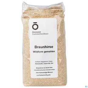 Braunhirse Wildform Gemahlen 1kg, A-Nr.: 4900930 - 01