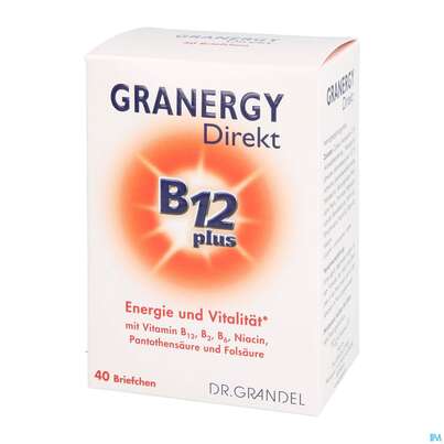 Dr.grandel Granergy Direkt B12 Plus Briefchen Nr 3294 40st, A-Nr.: 4257888 - 02