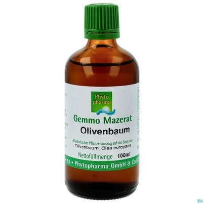 Gemmo Mazerat Olivenbaum Olea Europaea Phytopharma 100ml, A-Nr.: 5394357 - 01