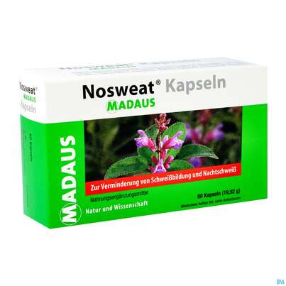 Nosweat -madaus Kapseln 60st, A-Nr.: 2726706 - 02
