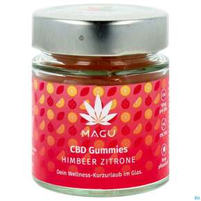 Cbd Gummies Magu 400mg Cbd 10mg/gummie Himbeer Zitrone 40stk 80g, A-Nr.: 5733799 - 01