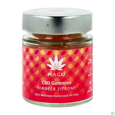 Cbd Gummies Magu 400mg Cbd 10mg/gummie Himbeer Zitrone 40stk 80g, A-Nr.: 5733799 - 02