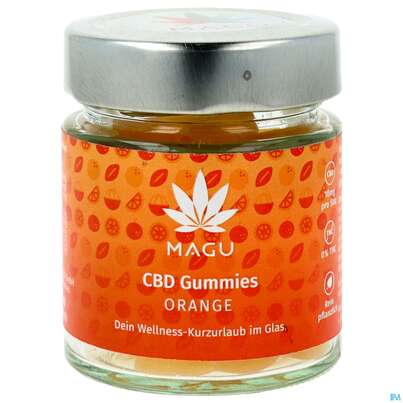 Cbd Gummies Magu/doskar Orange 40stk 80g, A-Nr.: 5733807 - 01