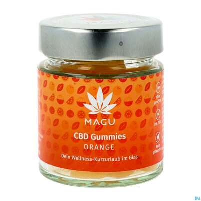 Cbd Gummies Magu 400mg Cbd 10mg/gummie Orange 40stk 80g, A-Nr.: 5733807 - 02