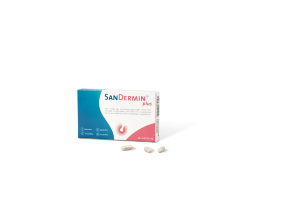 SanDermin®plus Kapseln 28 Stk., A-Nr.: 5454160 - 01