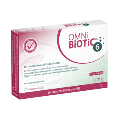 OMNi-BiOTiC® 6, 7 Sachets a 3g, A-Nr.: 3084457 - 01