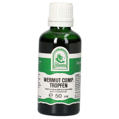 Sie sehen eine Packung WERMUT COMP. TROPFEN 50 ML, Produktbild: 01 WERMUT COMP. TROPFEN 50 ML, A-Nr.: 4800163 - 01