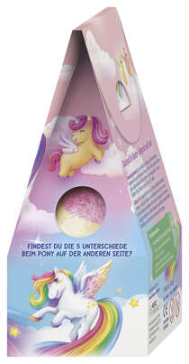 Sie sehen eine Packung Tetesept Kids Badeüberraschung Regenbogenponys, Produktbild: 04 Tetesept Kids Badeüberraschung Regenbogenponys, A-Nr.: 5664928 - 04