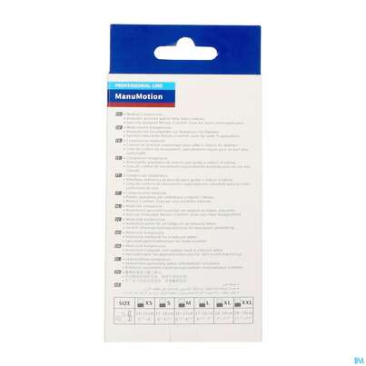 Sie sehen eine Packung Actimove Aktivbandage Manumotion Links M 7349744 1st, Produktbild: 03 Actimove Aktivbandage Manumotion Links M 7349744 1st, A-Nr.: 5059966 - 03