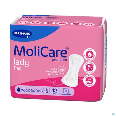 Inkontinenz Molicare Premium/lady Pad Tropfen 1 P12 12st, A-Nr.: 5933972 - 03