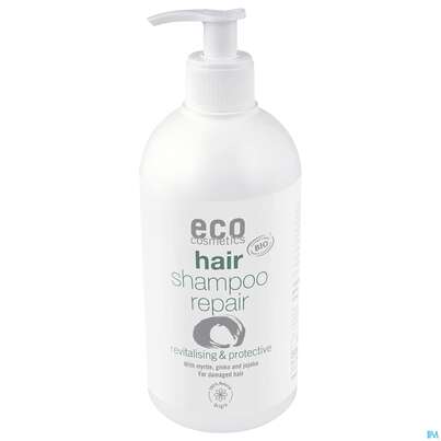 Sie sehen eine Packung Shampoon Eco Cosmetics Haarpflege Bio Repair Myrte+gingko Jo 500ml, Produktbild: 01 Shampoon Eco Cosmetics Haarpflege Bio Repair Myrte+gingko Jo 500ml, A-Nr.: 5584224 - 01