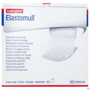 Elastische Binden Elastomull Einzeln Verpackt 4mx 4cm 1st, A-Nr.: 0191460 - 01