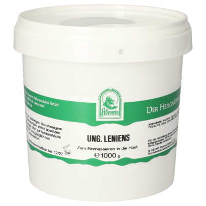 Sie sehen eine Packung UNG. LENIENS 1000G, Produktbild: 01 UNG. LENIENS 1000G, A-Nr.: 5730619 - 01