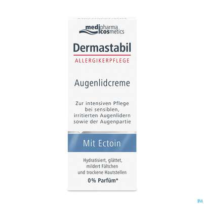Sie sehen eine Packung Dermastabil Augenlidcreme 15ml, Produktbild: 03 Dermastabil Augenlidcreme 15ml, A-Nr.: 5427246 - 03