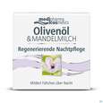 Sie sehen eine Packung Oliven -mandelmilch Nachtpflege Regenerierende 50ml, Produktbild: 02 Oliven -mandelmilch Nachtpflege Regenerierende 50ml, A-Nr.: 3620039 - 02