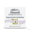 Sie sehen eine Packung Oliven -mandelmilch Nachtpflege Regenerierende 50ml, Produktbild: 03 Oliven -mandelmilch Nachtpflege Regenerierende 50ml, A-Nr.: 3620039 - 03