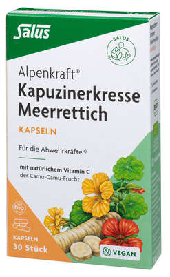 Salus Alpenkraft® Kapuzinerkresse Meerrettich Kapseln, A-Nr.: 4801501 - 01