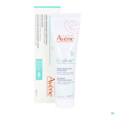 Sie sehen eine Packung Avene Cicalfate+ Akutpflege-creme 100ml, Produktbild: 12 Avene Cicalfate+ Akutpflege-creme 100ml, A-Nr.: 5744834 - 12