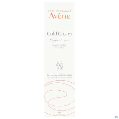 Sie sehen eine Packung Avène Cold Cream Creme 100ml, Produktbild: 03 Avène Cold Cream Creme 100ml, A-Nr.: 4763539 - 03