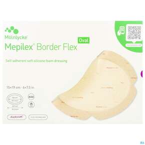 Wundverband Mepilex Border Flex 15x19cm 5st, A-Nr.: 4252299 - 01