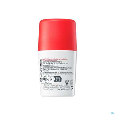 Sie sehen eine Packung Vichy Deodorant Stress Resist 72h 50ml, Produktbild: 02 Vichy Deodorant Stress Resist 72h 50ml, A-Nr.: 4406006 - 02