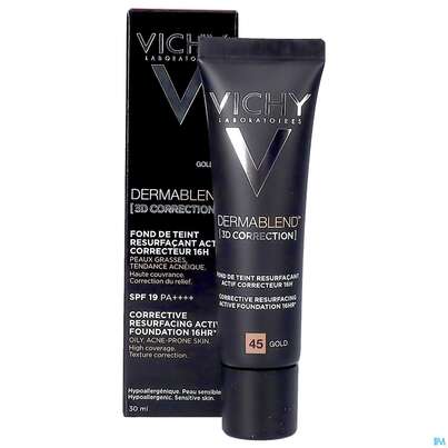 Vichy Dermablend 3d Coverflow 45 Gold 30ml, A-Nr.: 4436013 - 09