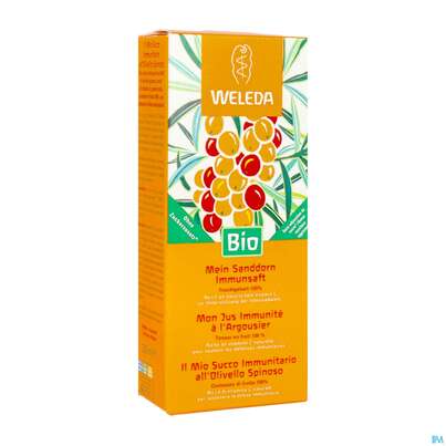 Weleda Mein Sanddorn Immunsaft 200ml, A-Nr.: 5829105 - 02