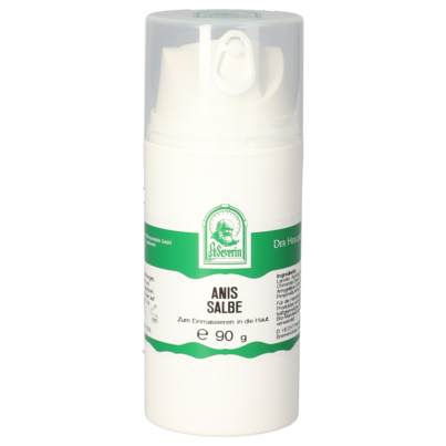 Sie sehen eine Packung ANIS SALBE 90G, Produktbild: 01 ANIS SALBE 90G, A-Nr.: 5607511 - 01