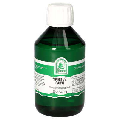 Sie sehen eine Packung SPIRITUS CARVI 250 ML, Produktbild: 01 SPIRITUS CARVI 250 ML, A-Nr.: 5061667 - 01