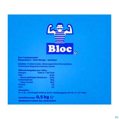 Sie sehen eine Packung Bloc Traubzu Misch-exotic 500g, Produktbild: 06 Bloc Traubzu Misch-exotic 500g, A-Nr.: 2416147 - 06